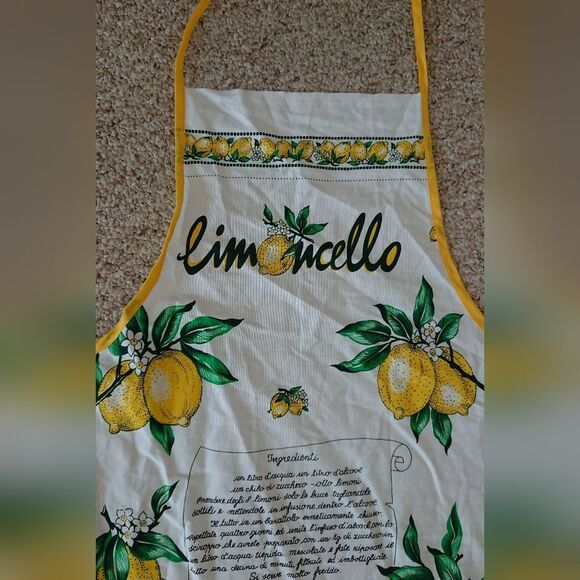 Limoncello Recipe Apron - Picture 4 of 10